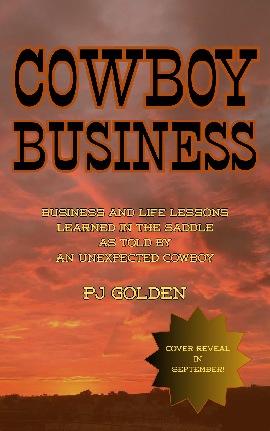 Temporary cover for the book "Cowboy Business" by PJ Golden
